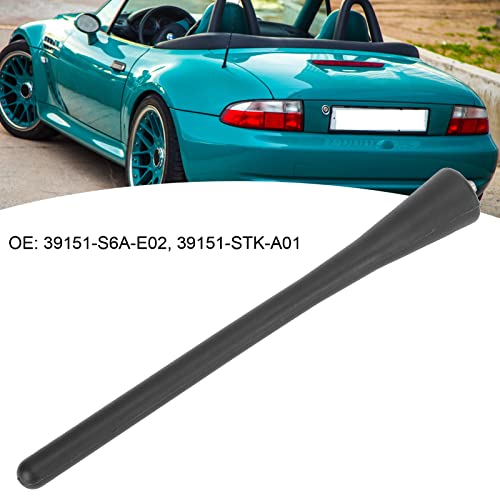 39151-S6A-E02 À prova de intempéries, preto, resistente a impactos, mastro de antena curto para veíc