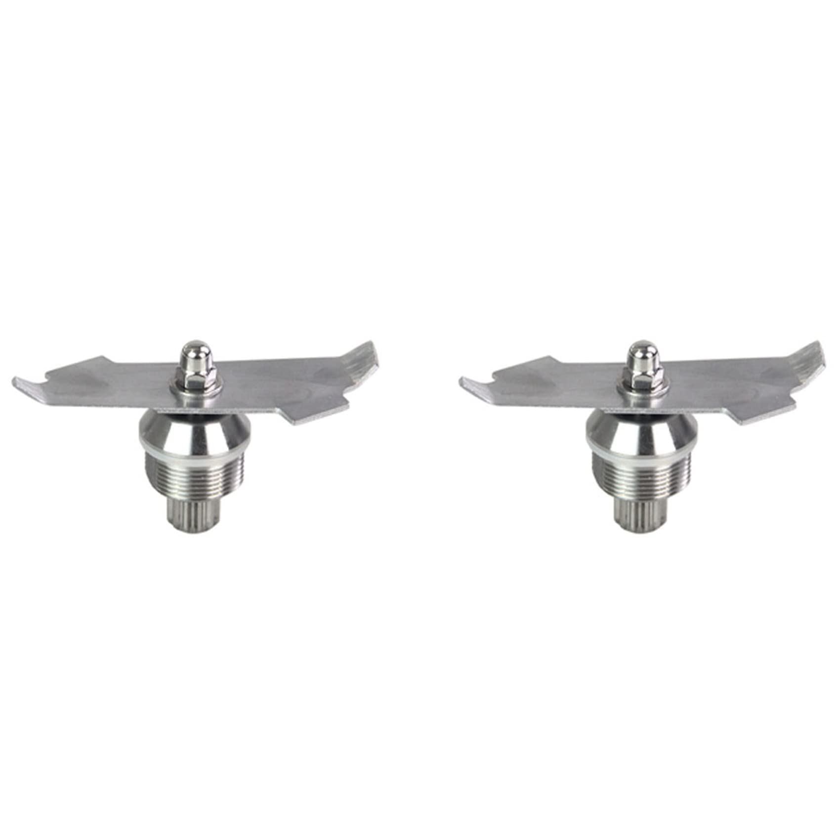 Hndhbfgrt 2X Replacement Stainless Steel Blender Blade Assembly for 015990 Blender 64 Oz and 32 Oz Containers