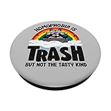Zoom IMG-1 l omofobia trash procione arcobaleno