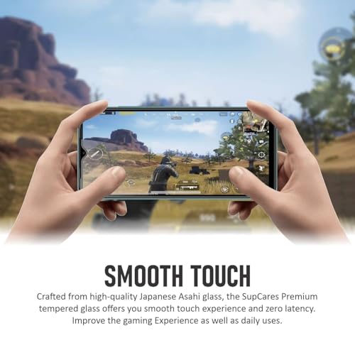 Image of HD Tempered Glass Screen Protector Compatible For Redmi 11 Prime 5G With Edge To Edge Coverage And Easy Installation Kit