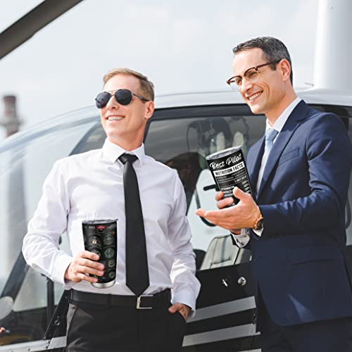 Jevuta Pilot Gifts for Men, Aviation Gifts for Pilots, Airplane Present for Him, Husband, Son, Graduation Birthday Retirement Ideas Present for Aviator Tumbler 20oz