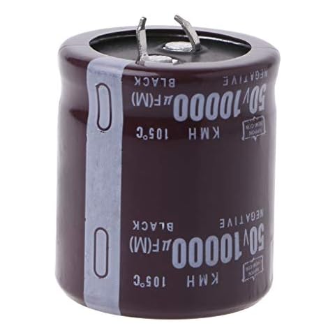 10000uF 50V 105°C Power Electrolytic Capacitor Snap Fit Snap in Cover