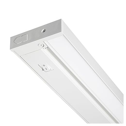 Juno UPS22 30K 90CRI WH SoftTask LED Undercabinet, 3000K 90CRI (White, 22")