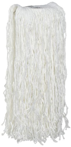 Image of Rubbermaid Commercial Economy Mop, Rayon, White, FGV41700WH00