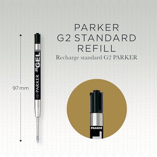 Image of Parker gel ball pen replacement core F Black 2020762 regular import goods