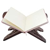 IndiaBigShop Large Beautiful Folding Holy Book Stand/Rehal Book, Beautiful Kuran Bible Holder Stand,...