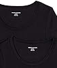 Amazon Essentials Women's Slim-Fit Cap-Sleeve Scoop Neck T-Shirt, Pack of 2, Black, XS #5
