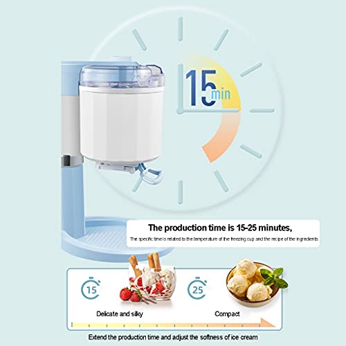 XYSQ Slush Maschine EIS, Hausgemachte Eismaschine Maschine Gefrorene Fruchtpaste Slush Maschine Mini Obst Dienen… – Bild 5