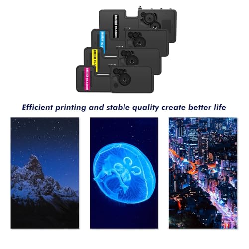 Amstech TK-5440 TK5440 Kompatibel Toner für Kyocera Ecosys MA2100cwfx PA2100cwx MA2100cfx PA2100cx MA2100 PA2100 TK-5440K TK-5440C TK-5440Y TK-5440M TK 5440 Schwarz Cyan Magenta Gelb