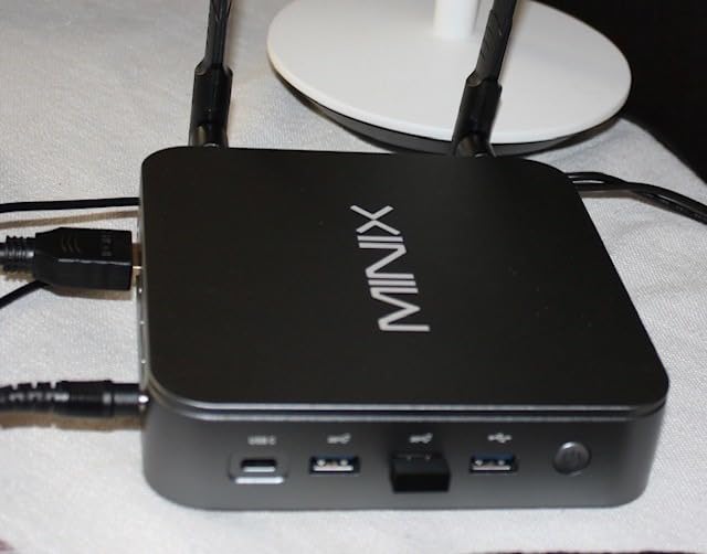 MINIX NEO J51-C8 Max Mini Computer, 8GB/512GB M.2 PCIe NVMe SSD Windows ...