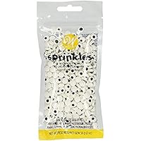 Wilton Candy Eyeballs Sprinkle Pouch, Edible, Mini 56 g