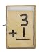 Creative Co-op 4 x 6 Brass & Glass Photo Frame