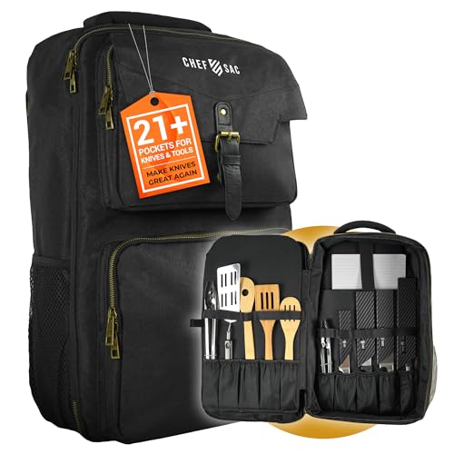 Chef Sac Zaino da cuoco Traveller Chef | Resistente all'acqua