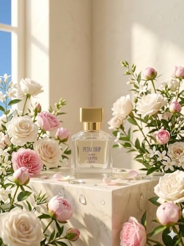 Unbottle Your Scent Petal Drip Eau de Parfum, 50ml, Floral Scent with Ylang Ylang, Rose, and Jasmine - 1