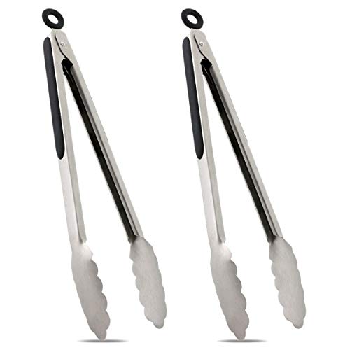 Open Tongs For Cooking 12 Inch | JieGuanG