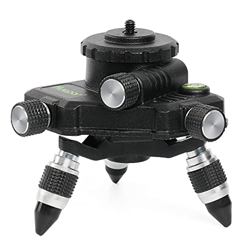 Huepar 墨出し器用回転台 下げ振りアダプター 三脚接続アダプター マウント...