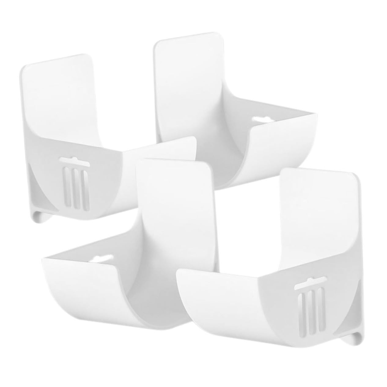 IMIKEYA 3 Set Porta Sacco della Spazzatura Porta Rifiuti Distributore di Sacchetti Appesi Dispenser per Sacchetti di Immondizia Organizzatore di Sacchetti di Immondizia Bianca 4 Pezzi * 3
