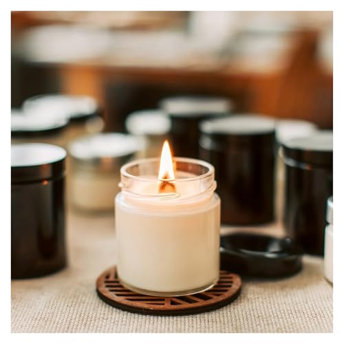 20 pzas Mechas de Madera para Velas con Soportes y Pegamento miniatura 3