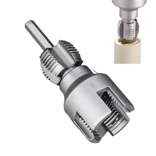 Extractor De Tornillos, Abre Roscas Internas Y Externas, Diseño de Doble Extremo, Herramienta Manual, Accesorio para Taladros Eléctricos, Reparación para Taller y Garaje de Adultos