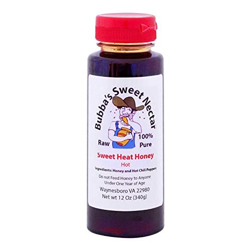 4 Pack Bubba's Sweet Heat Hot Habanero Honey miniatura 1