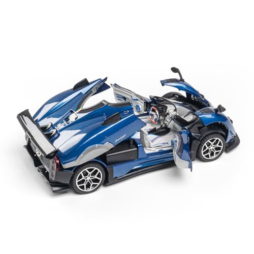 Modelo a escala 1/32 Pagani Zonda HP, carro de juguete miniatura 6