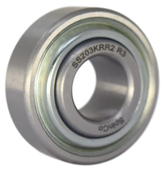 (Pack of 4) SpinCo Timpte Low Torque Hopper Door Bearing 0.625 x 1.57 inches (035-48978); Made of Stainless Steel & a Triple Lip Seal for Extreme Conditions; SS203KRR2R3