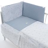 UZTURRE. Pack de Colcha y Protector de Cuna de 120x60cm colección Telma en...