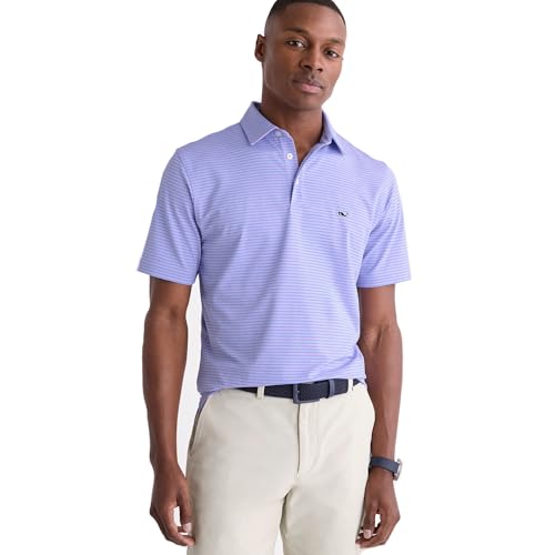 Image of vineyard vines Men's Bradley Stripe Sankaty Polo