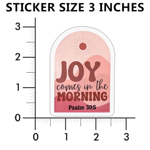 Autocollants chrétiens stickers vinyle durables anti-décollement Psaumes - 4