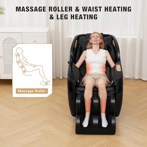 image for MIUGUYO Massage Chair Full Body, Zero Gravity Full Body Airbags, Foot 