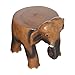 Laeto Casa y hogar decorativo interior tallado a mano elefante madera mesa taburete