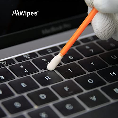 Aawipes Cleaning Swab Kit Mixed Microfiber And Foam Swab Sticks (5 Types, Total 100 Packs) For Printer, Gun, Optics Lens, Camera, Arts And Crafts, Automotive Detailing (Fac501) #TOP4