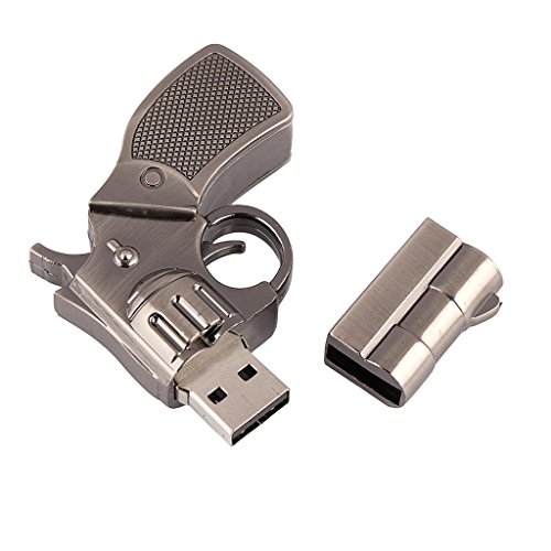 Wooteck 32Gb Metal Revolver Gun Usb 3.0 Flash Drive Livid #TOP3
