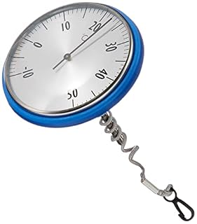 TFA Dostmann 40.2005 : thermomètre piscine inox bleu