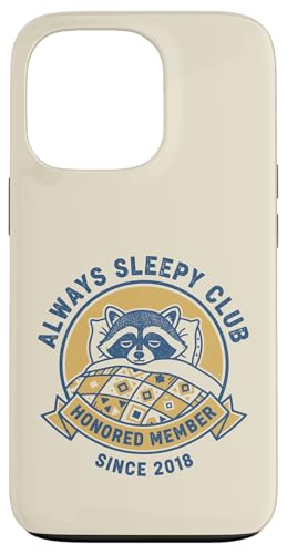 Always Sleepy Club �A���C�O�} �������D�� �ӑĂȃ��[���A �X�}�z�P�[�X iPhone 13 Pro �p