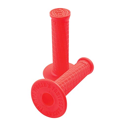 ODI Motocross handgrepen - Troy Lee Design Team - Single Ply - vuurrood