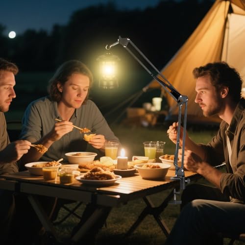 Support de lampe de camping pliable pour éviter les chutes de lanterne - 2