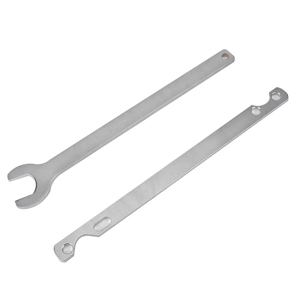 CNxinn10 1 Pc Water Pump Holder Fan Clutch Nut Removal Tool Kit High Carbon Steel Silver for BMW E34/E39/E36/E46/E90