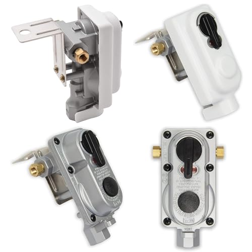 Image of Flame King (KT12ACR-2a) 2-Stage Auto Changeover LP Propane Gas Regulator With Two 12 Inch Pigtails For RVs, Vans, Trailers