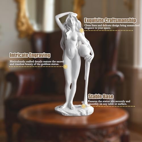 Estatua de la Diosa Venus de Cerámica, Mitología Romana y Griega miniatura 3