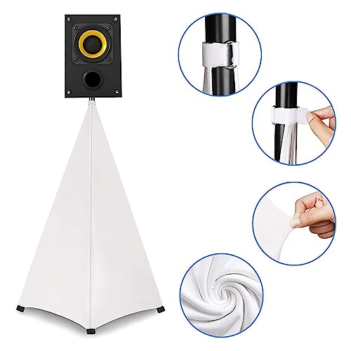 Housse de support DJ universelle extensible VENEKA jupe canevas double face trépied - 4