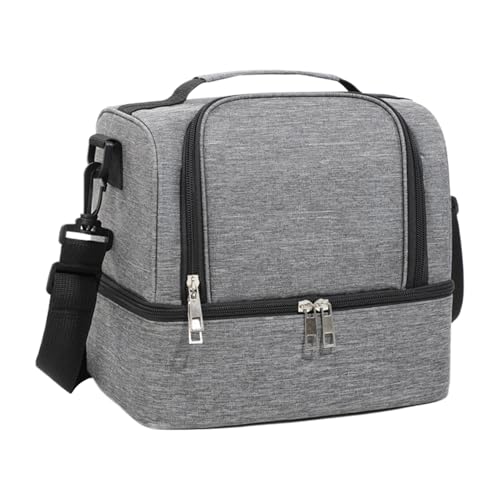Glugahrif - Bolsa isotérmica de viaje impermeable para bebidas, pícnic, playa, oficina, acampada, escuela al aire libre