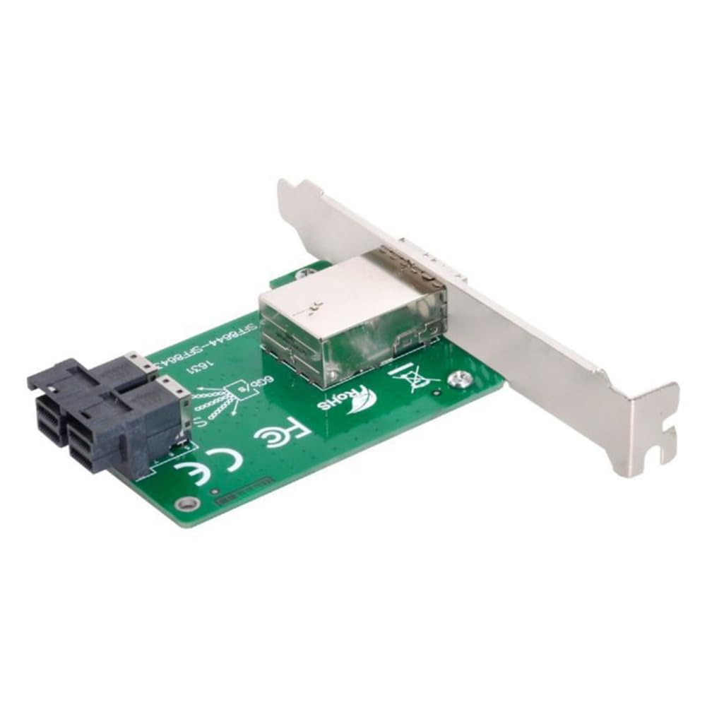 Tarjeta de expansión de 12 G y 2 puertos SFF-8644 a SFF-8643 con diseño mini 7