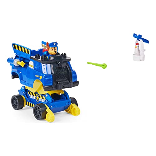 PAW PATROL CHASE RISE AND RESCUE VÉHICULE TRANSFORMABLE AVEC FIGURINE - vue 6
