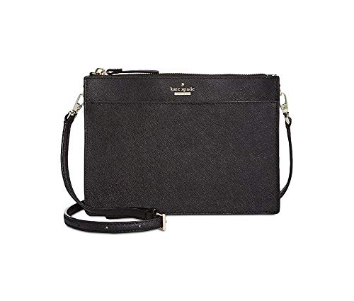Kate Spade New York Cameron Street Zip Cross Body Purse (Black)