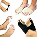 ValgoFit® Hallux Valgus Korrektur Set - DERMATEST: SEHR GUT - mit Korrektur Schiene - Bunion-Socken - Zehenspreizer Silikon - Zehentrenner - Fußkorrektur