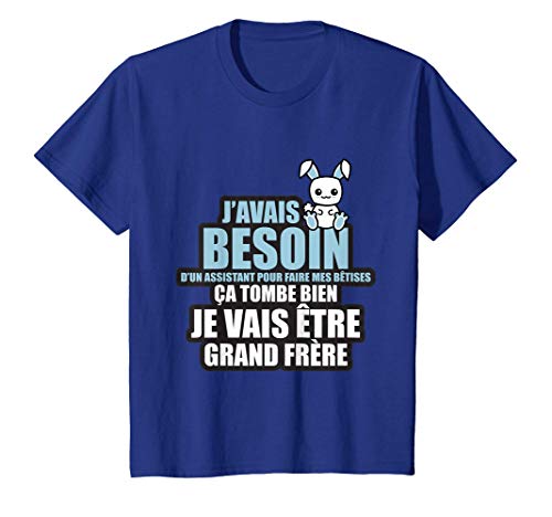 Enfant Besoin d'un assistant pour bêtises je vais être grand frère T-Shirt Cover