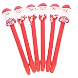 Neuartige weihnachtsstifte – niedliches weihnachtsmuster-design, einschließlich weihnachtsmann, schneemann, elch, bär.