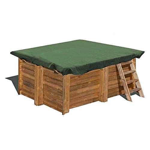 Zavattishop Copertura Invernale / 4 Stagioni Quadrata 4 x 4 m per Piscina fuoriterra Carra