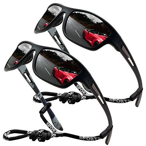 Perfectmiaoxuan Sportive Lunettes de soleil hommes...